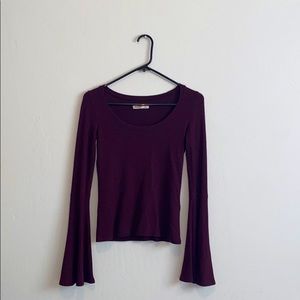 Hollister Bell-Sleeved Top